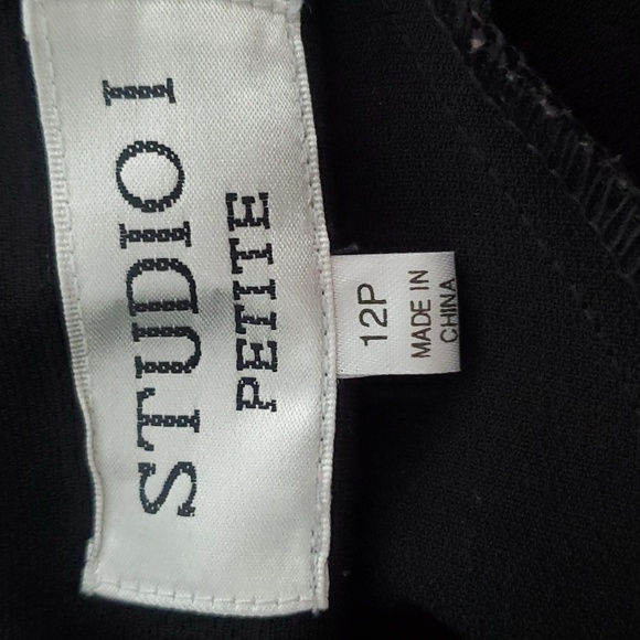 🦋Studio 1 Petite Vintage Embellished Applique  Top - Picture 5 of 6